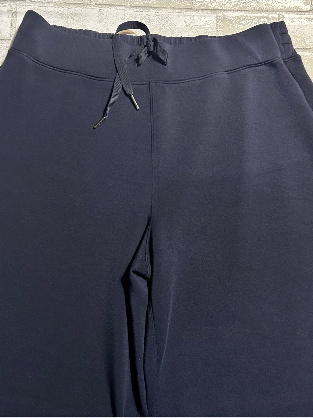 Spanx Air Essential Wide-Leg Lounge Pants - Navy Blue - Picture 3 of 9